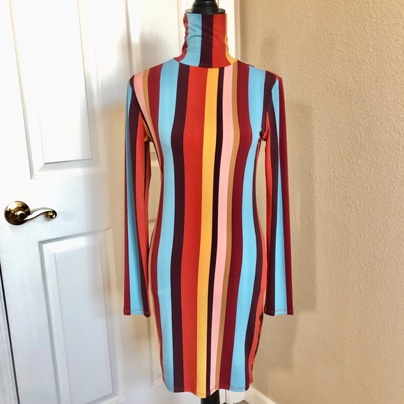 SEXY GIRL🔥turtleneck dress - Picture 2 of 3